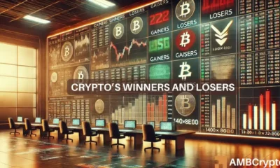 Crypto market's weekly winners and losers – NEIRO, SUI, FTT, KAS