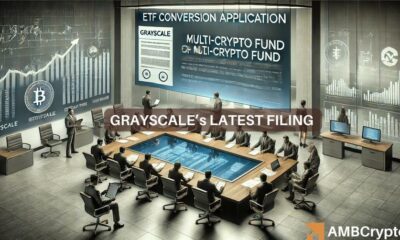 Grayscale files multi-crypto ETF, to include Bitcoin, Ethereum, and more