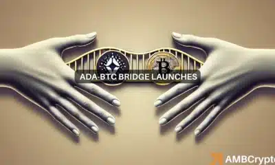 Cardano's new Bitcoin bridge - Enough to push ADA above $0.33?