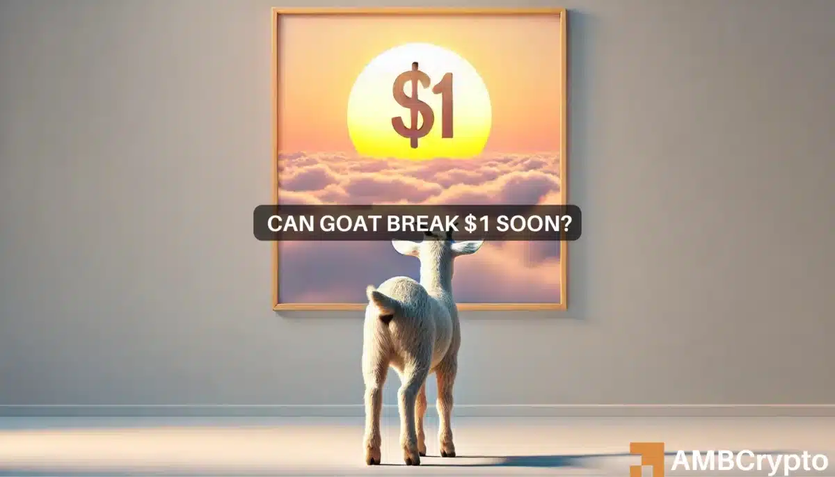 Goatseus Maximus [GOAT] may not reach its $1 milestone - Why?