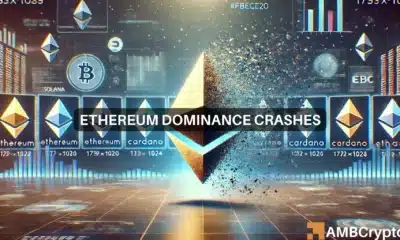 Ethereum's dominance crashes to 13% - A decline to 9% next before 2025 rebound?