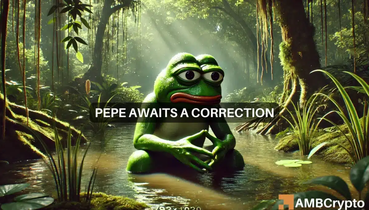 PEPE's selling pressure hike can push memecoin's price to...