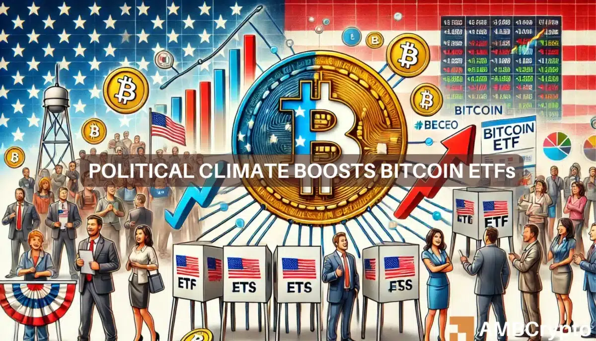 Political Climate Boosts Bitcoin ETFs