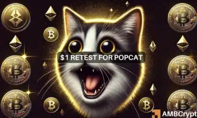 Popcat drops 17% from ATH, eyes $1 retest - Will it succeed?