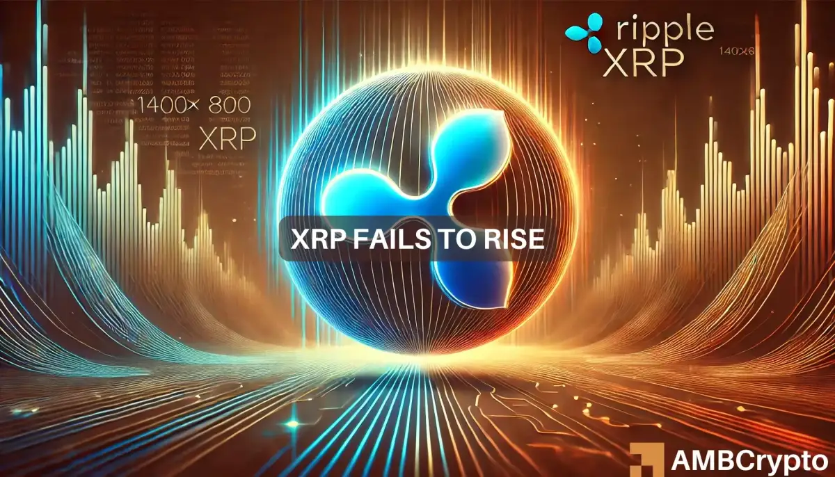 XRP's price continues to lag behind as funding rates change their tune