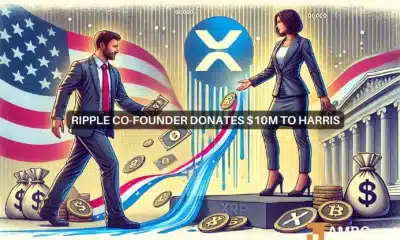 XRP co-founder Chris Larsen donates $10M to Kamala Harris' campaign