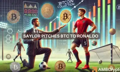 Michael Saylor: Cristiano Ronaldo should start a 'Bitcoin collection,' as...