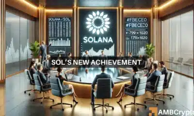 Solana's new achievement