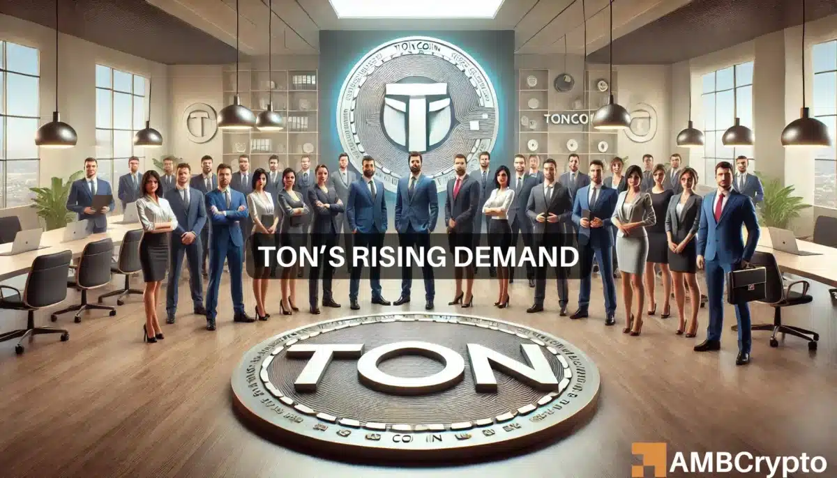 Toncoin's adoption surge - Will it be enough to stop TON's downtrend?