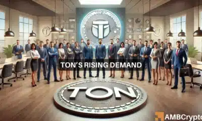 Toncoin's adoption surge - Will it be enough to stop TON's downtrend?