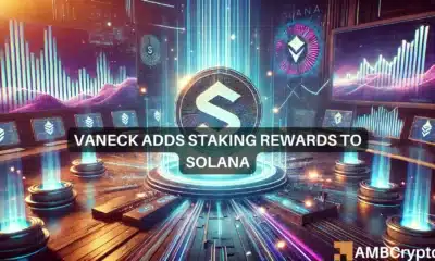 VanEck adds staking reward to Solana