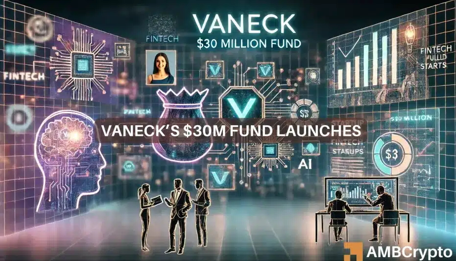 VanEck shifts focus to fintech and AI startups: 'Future of finance'