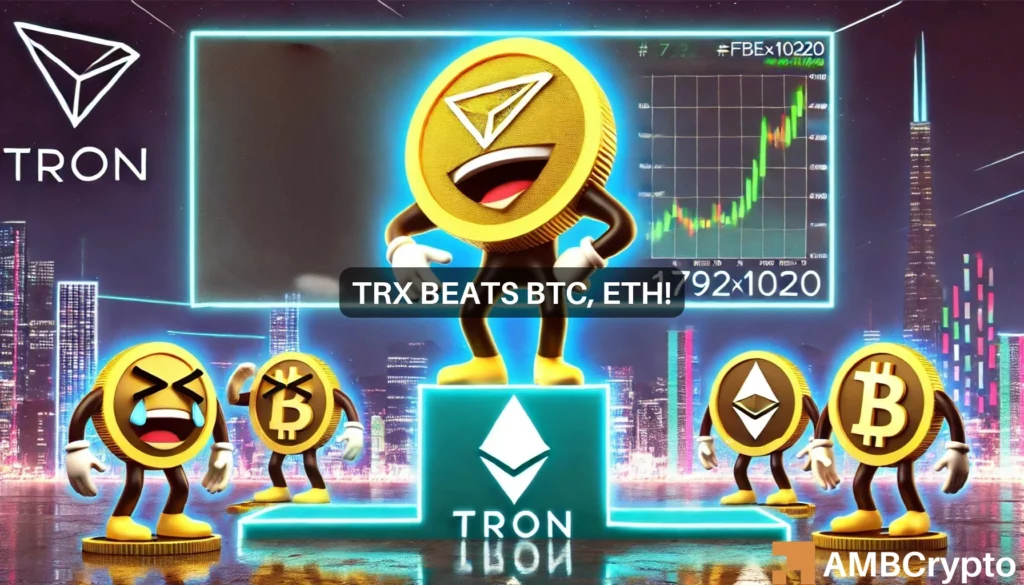Tron decouples from Bitcoin, Ethereum: New ATH coming?