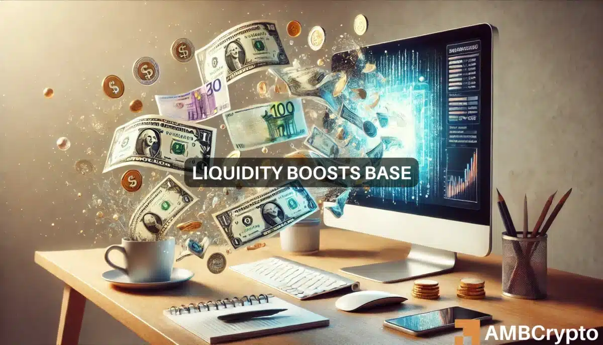 Base liquidity inflows rise as TVL beats Ethereum mainnet