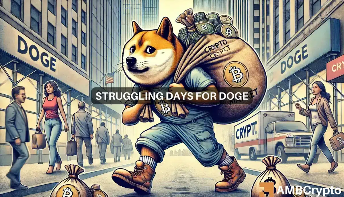 Dogecoin's struggles continue, but is a 2021-style bull run coming?