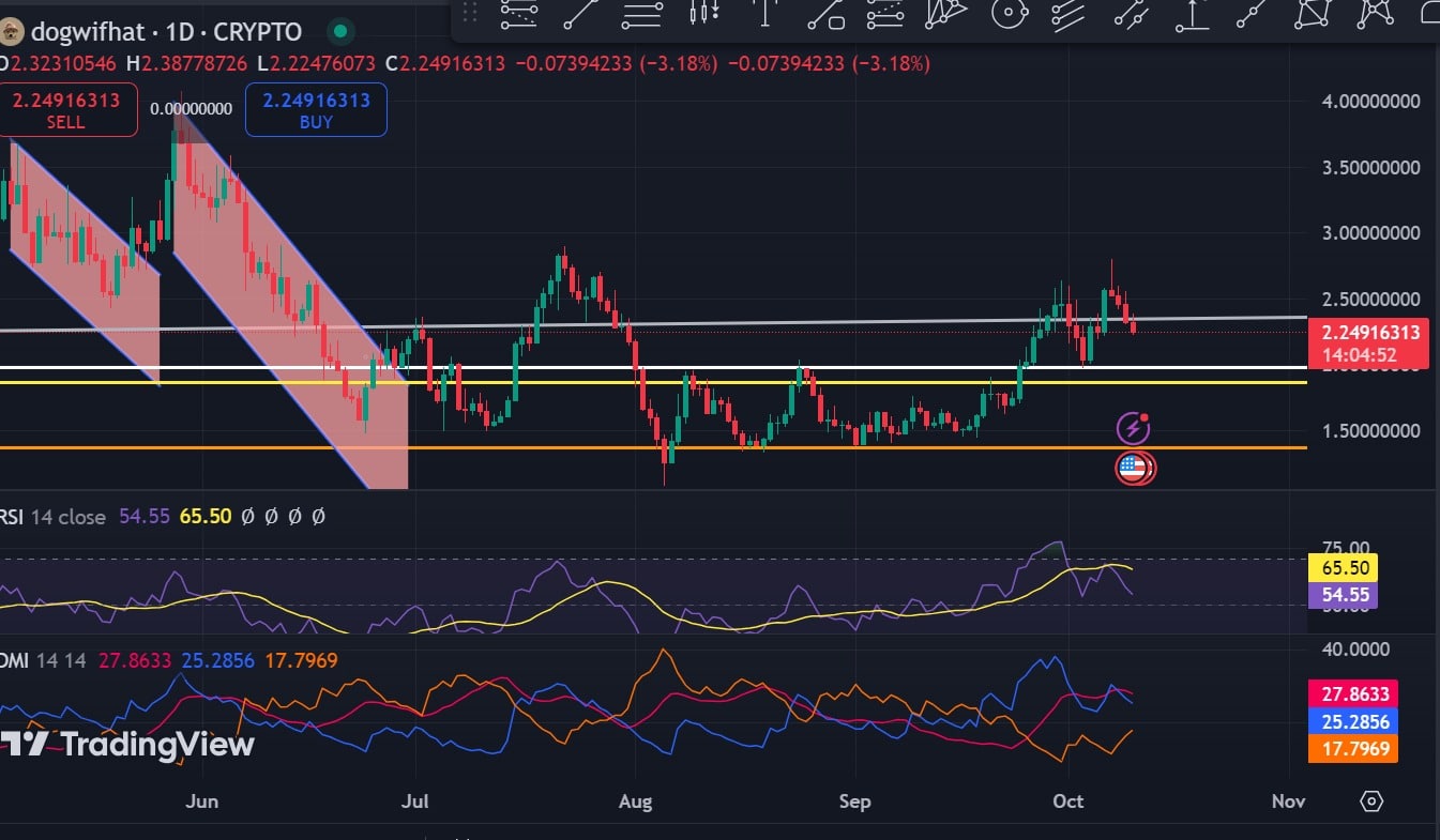 dogwifhat market sentiment turns bearish: What’s ahead for WIF?