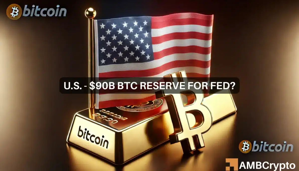 $90 Billion BTC reserve for FED?