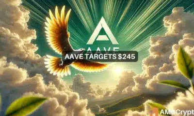 Aave crypto gains 38.25% in 24 hours as DeFi inspires market confidence