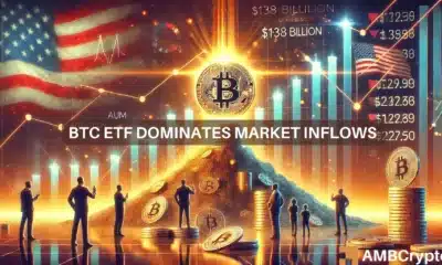 BTC ETF dominates market inflows