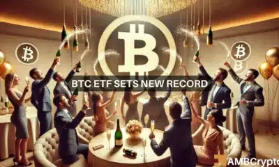 BTC ETF sets new record