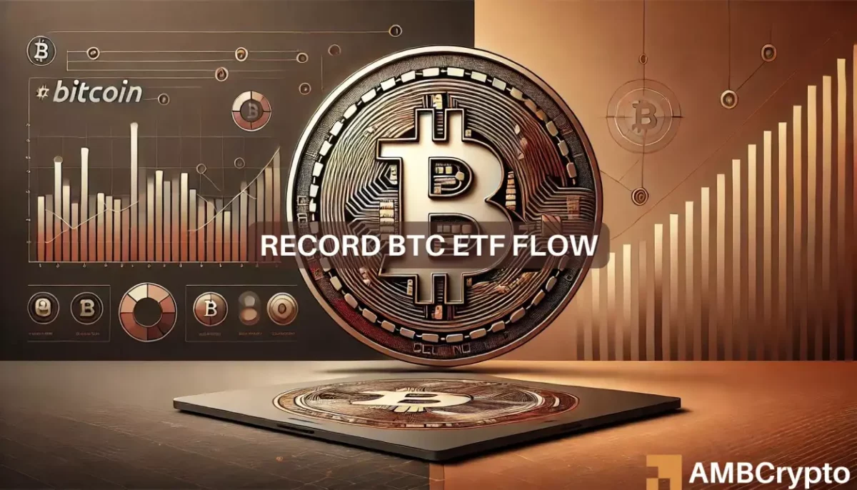 Bitcoin ETF inflows hit $2.22 billion: A bullish signal for BTC?