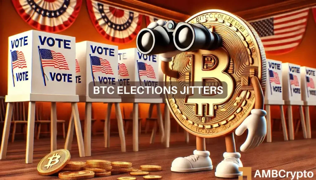 Bitcoin Open interest drops as market volatility rises – What’s ahead for BTC amid election week?