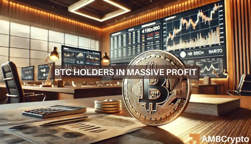 Bitcoin gets stronger support, with almost all holders now in profit