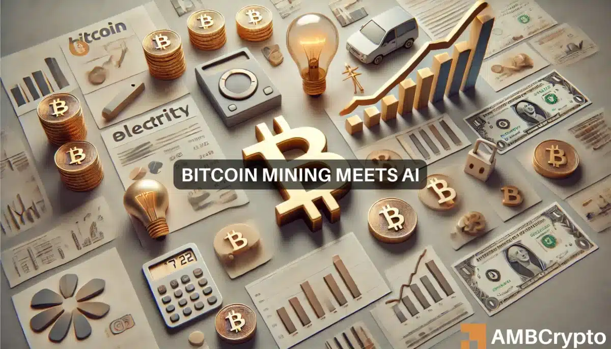 Bitcoin Mining Meets AI