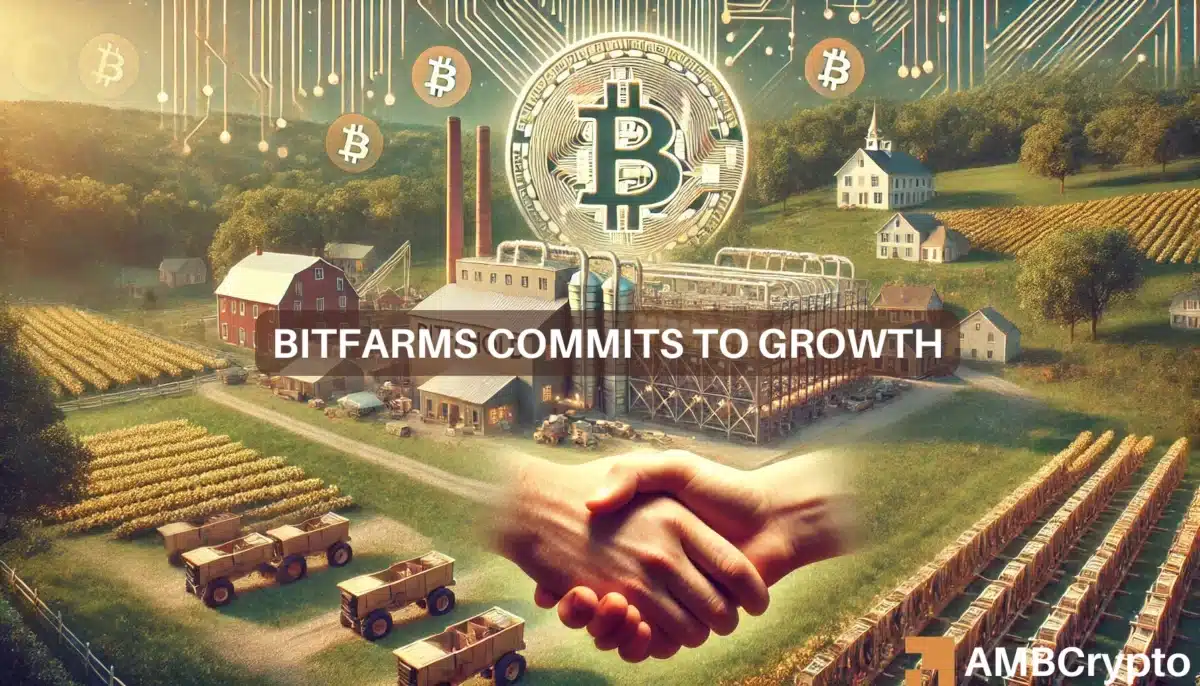 Bitfarms commits to growth