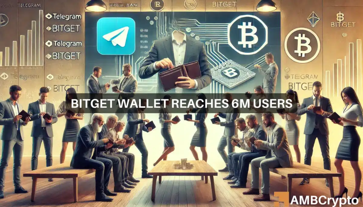 Bitget Wallet Lite hits 6M users within days after Telegram integration