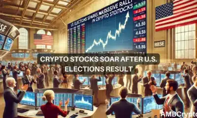 Crypto stocks soar