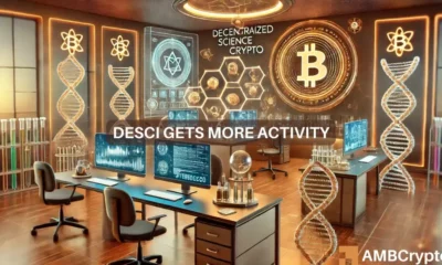 Decentralized Science (DeSci) crypto gains momentum with volume surge