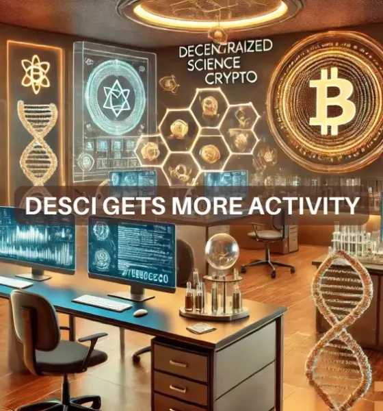 Decentralized Science (DeSci) crypto gains momentum with volume surge