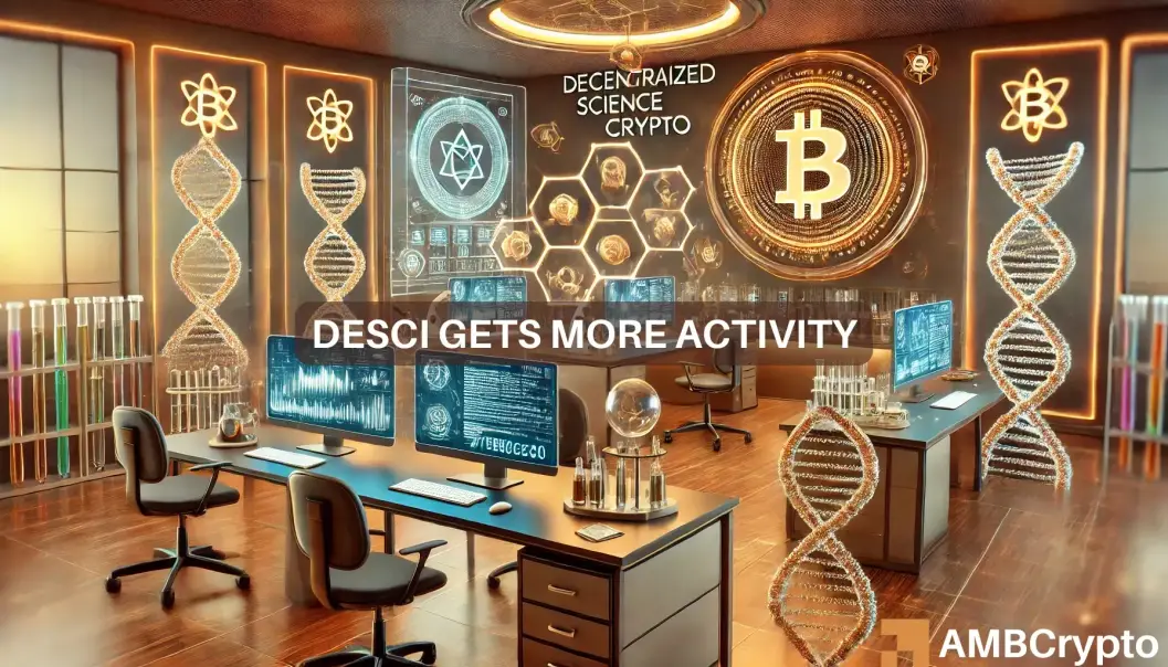 Decentralized Science (DeSci) crypto gains momentum with volume surge