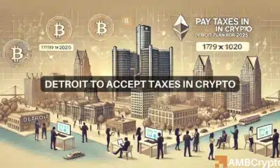 Detroit to accept taxes in crypto