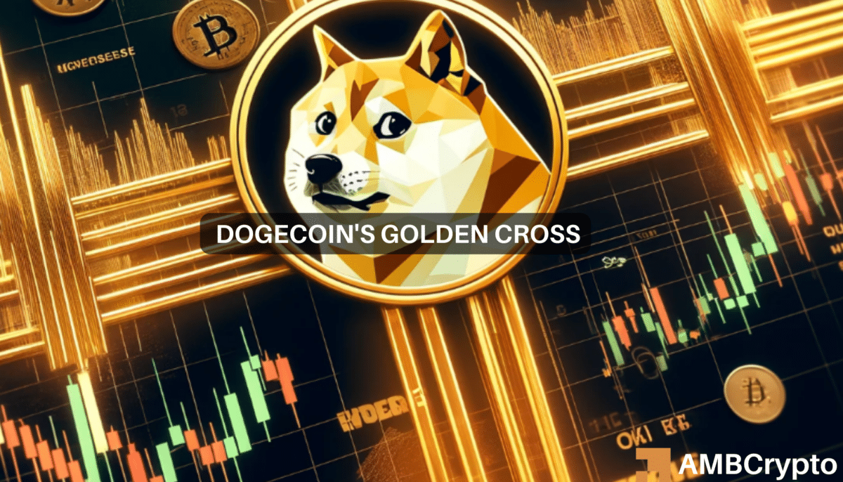 Dogecoin approaches golden cross - A repeat of 2021's price rally on the way?