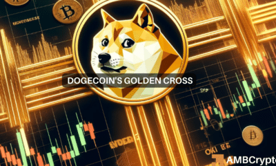 Dogecoin approaches golden cross - A repeat of 2021's price rally on the way?