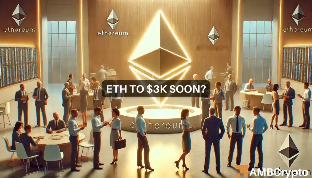 Ethereum to $3,000 - Despite 5% fall, ETH can climb ONLY if...