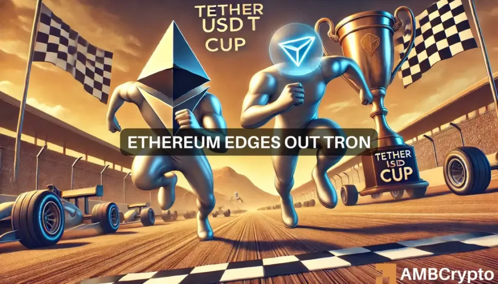 Ethereum beats Tron in Tether market share: What drove this change?