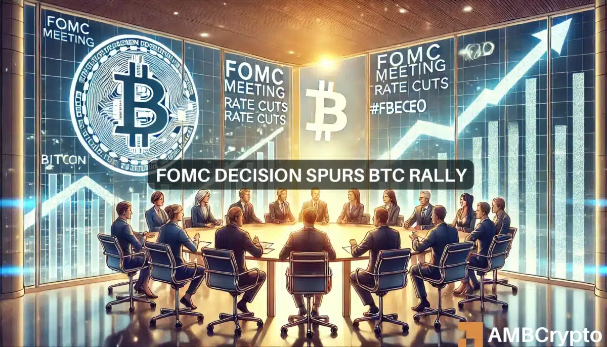 FOMC meeting: Rate cut sparks Bitcoin rally to ATH