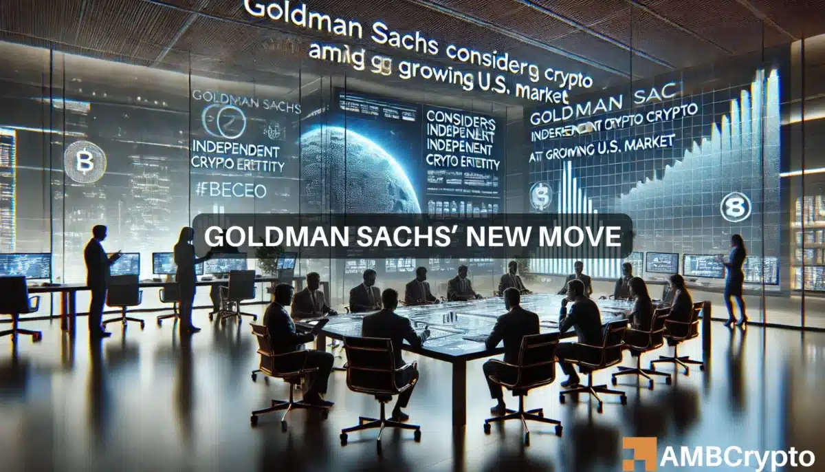 Goldman Sachs' new move