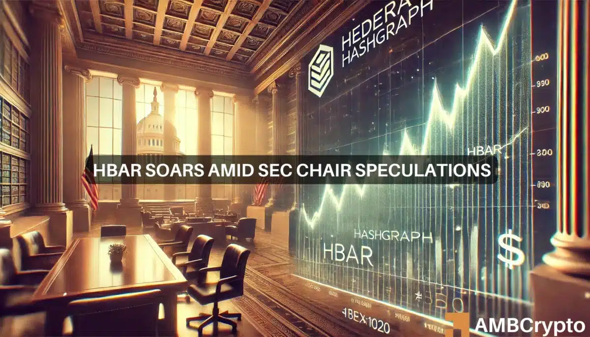 HBAR's 16% daily surge: Is a new SEC chair the cause?