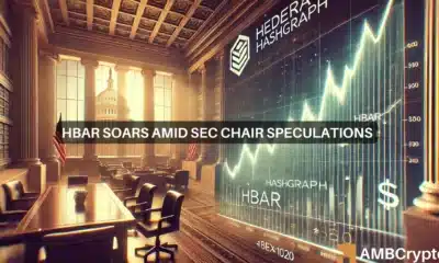 HBAR's 16% daily surge: Is a new SEC chair the cause?