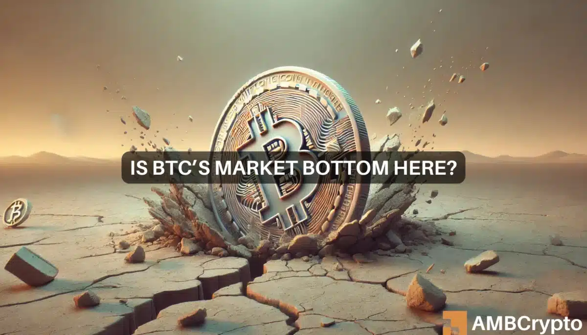 Is BTC's market bottom here?