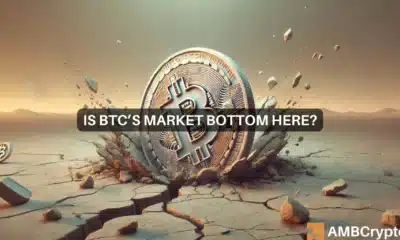 Is BTC's market bottom here?