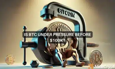 Bitcoin faces challenges as BTC nears $100K: Will sell pressure pose problems?