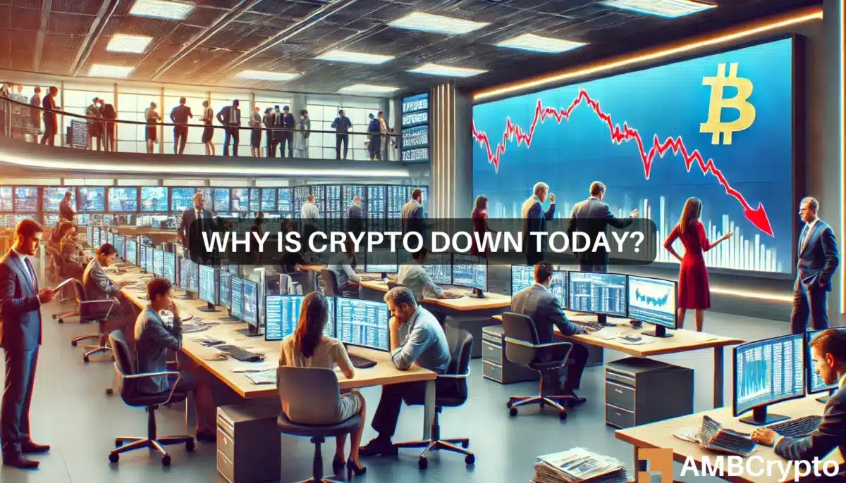 why crypto is down today