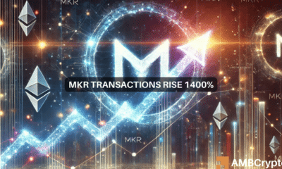 Maker whale activity surges by 1400% - Time for MKR's price to break out?