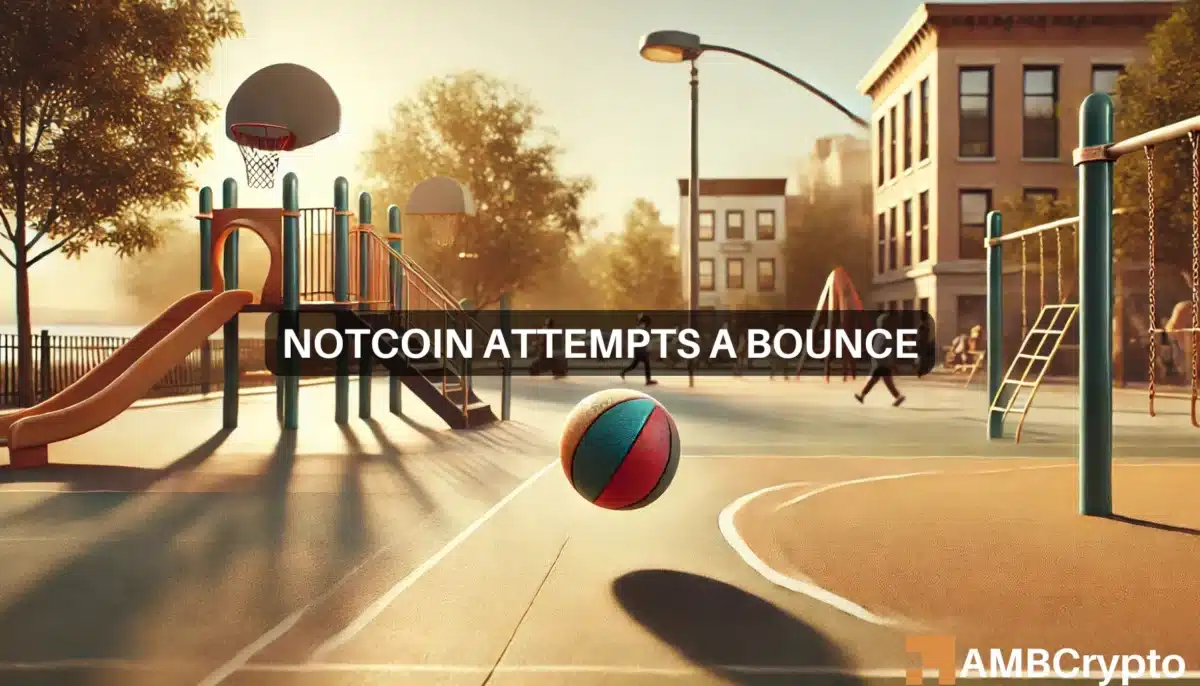 Notcoin attempts a bounce