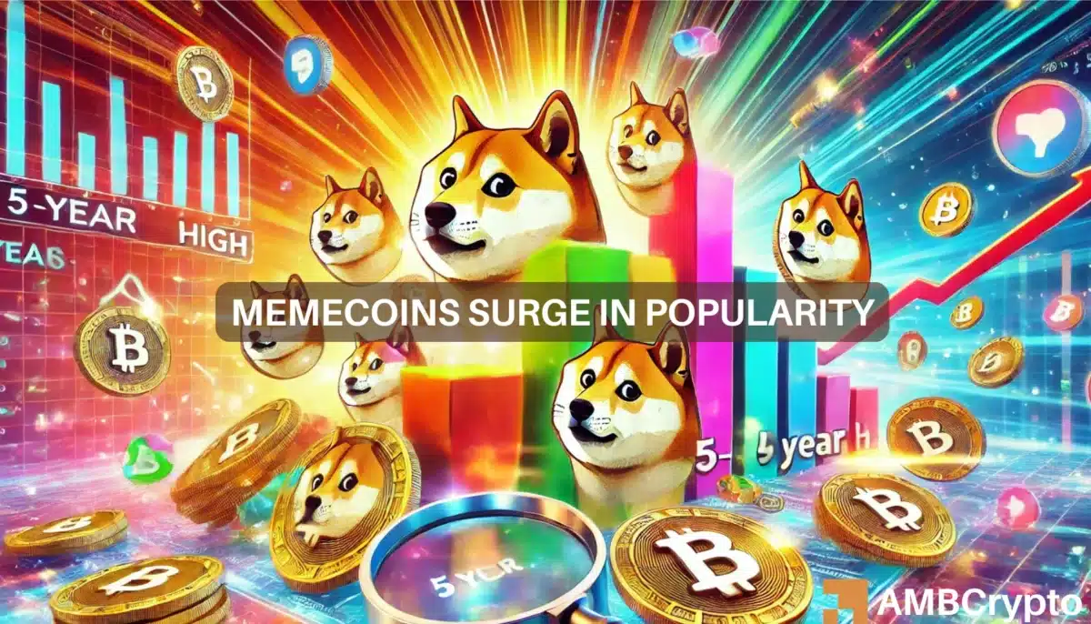 Memecoins surge in popularity